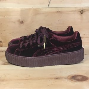 Puma Fenty Velvet Creepers size 7.5 women’s